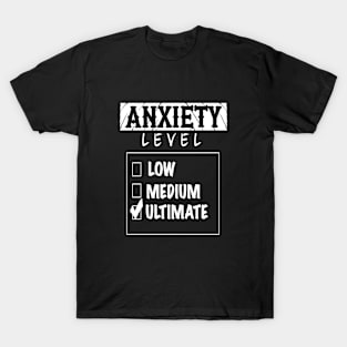 Anxiety Vintage Slogan T-Shirt